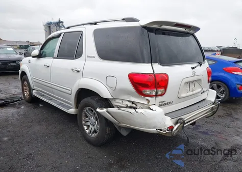 2006 Toyota Sequoia Limited V8 z USA, uszkodzony, nr VIN 5TDBT48A26S270518